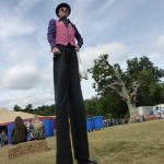 stilt walker