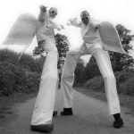 stilt walking angels