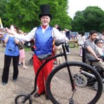 cycling entertainer