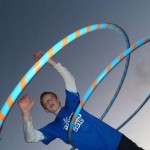 hooping at circus skills workshop