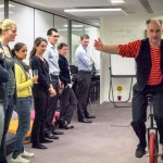 unicycle demonstration