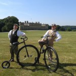 vintage cycling entertainers