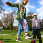 wire walking circus skills workshop