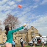 circus skills in school diabolo