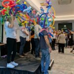 balloon modelling team building energizer activity
